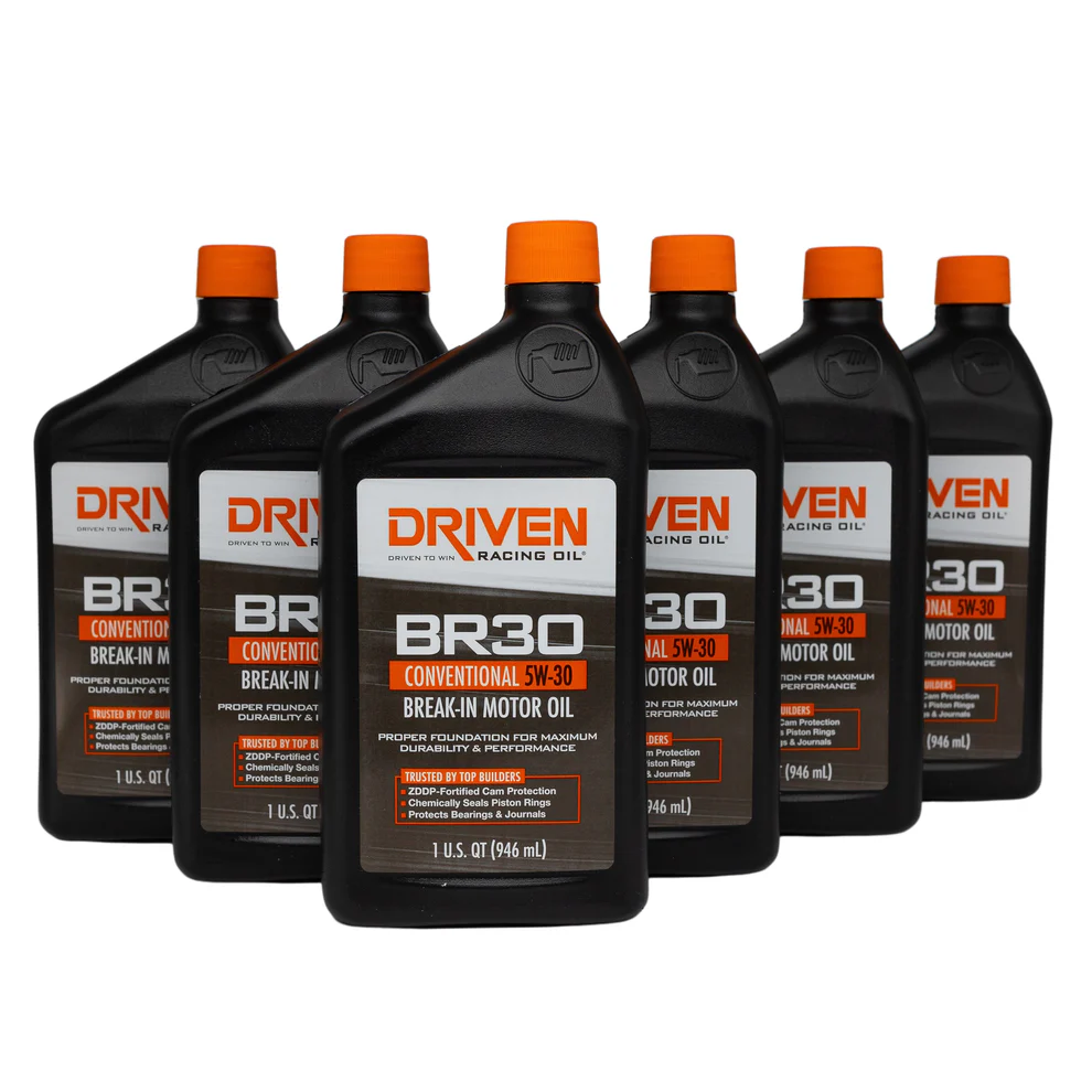 BR30 Break-In Motor Oil, 5W-30 Quart - Image 2