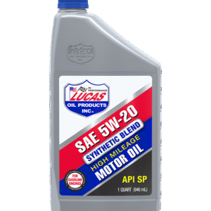 Synthetic Blend High Mileage Motor Oils