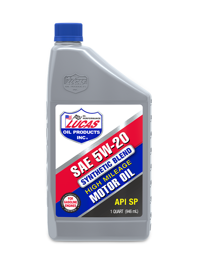 Synthetic Blend High Mileage Motor Oils